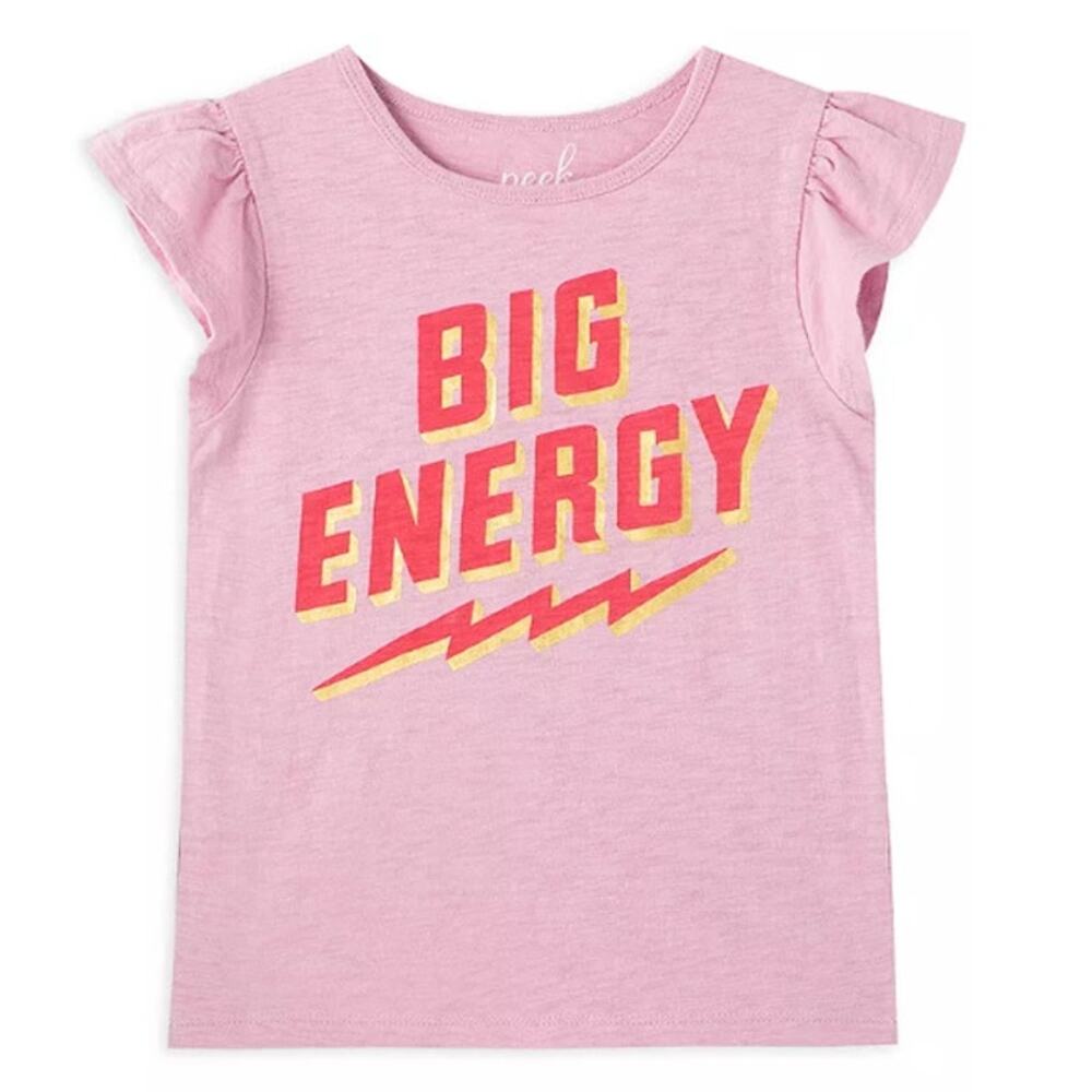 NEW! Peek Kids 'Nikola Tesla' Cotton Tee in VIOLET (6/7)